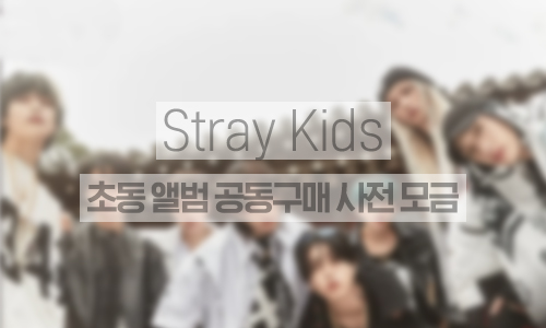 초동 앨범 공동구매 사전모금